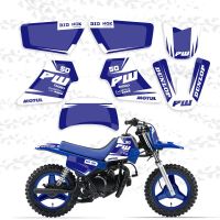 Motorcycle TEAM Personality GRAPHICS BACKGROUNDS DECAL STICKERS Kits For Yamaha PW50 PW 50 PIT Decoration