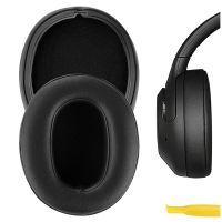 Replacement Ear Pads WH-XB900N Headphones Earpads Leather Headset Ear Cushion Repair Parts (Black)