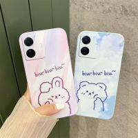 สำหรับ VIVO เคส S15E ซิลิโคนลายการ์ตูน VIVO S15e Soft เคสด้านข้างภาพวาดสีน้ำมันฝาหลัง