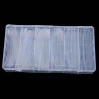 ☎™ 150Pcs 100mm 2:1 Heat Shrink Tubing Polyolefin Transparent Tube Sleeving Wrap