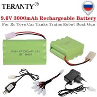 【YF】 9.6v 3000mAh Ni-MH Battery   USB Charger For Rc toys Car Tank Train Robot Boat Gun AA Rechargeable Pack