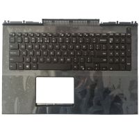 New US laptop Keyboard for Dell Inspiron 15 7000 7566 7567 with palmrest upper cover