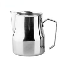 Milk Frothing Pitcher Stainless Steel Professional Milk Frother Jugs Barista Espresso Steam Cup Long Rounded Spout 350/550/750ml