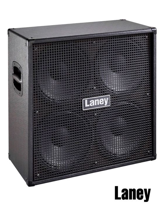 laney-lx412-cabinet-ตู้แอมป์คาบิเน็ต-200-วัตต์-มุมหุ้มเหล็ก-ลำโพง-4-ตัว-แถมฟรีสายแจ็คกีตา