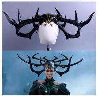 NEW Movie 3 Hela PVC Cosplay Costumes Legends Hela ed Helmet Halloween Prop