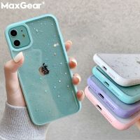 【CC】 Star Glitter iPhone 13 12 XS X XR 7 8 2020 Transparent Silicone Cover