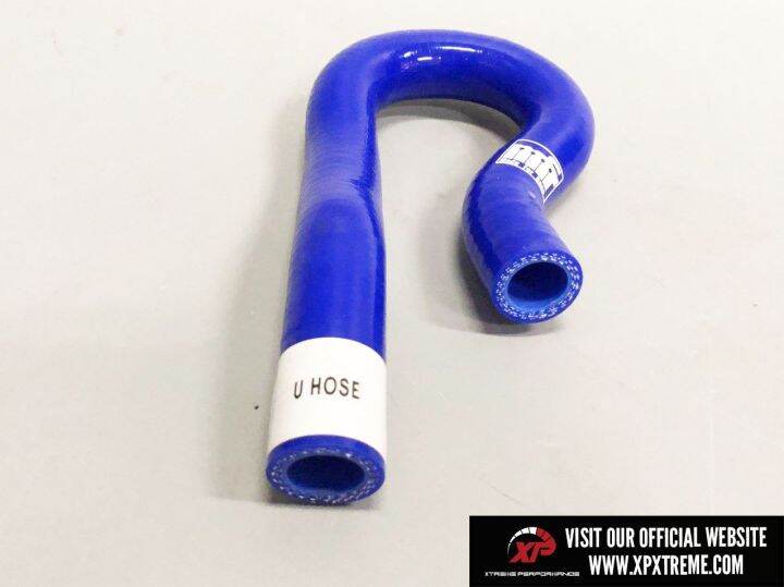 SILICONE RADIATOR HOSE MFR BYPASS HONDA B16 U HOSE BLUE [1PC] Lazada