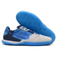 ▬◙ Streetgato IC futsal shoes，Men s Knitting ventilation Leather flat-bottomed indoor football shoes，size 39-45