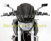 ใหม่สำหรับ Kawasaki Z 250 300 750 750R 800 1000 ER-4N สามารถ ER-6N ER6N มอเตอร์ไซค์/กระจกกันลมสำหรับรถมอเตอร์ไซค์/กระจกบังลม