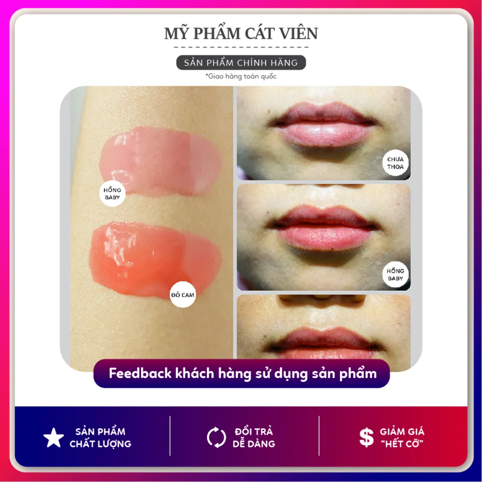 Review 11 Son dưỡng cho môi phun xăm tốt nhất 2023