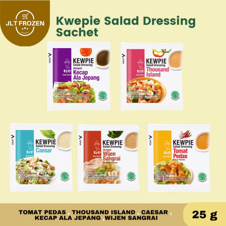 Kewpie Salad Dressing Saus Salad Wijen / Thousand Island / Kecap Ala