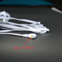 10 Pieces Jack 2.35mm Electrode Lead Wires 3.5mm TENS Unit