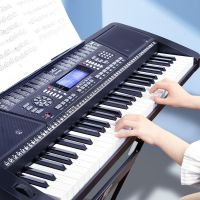 เครื่องสังเคราะห์เสียงเปียโนแบบพกพาตัวควบคุมมิดิ61คีย์ออร์แกนไฟฟ้า Midi