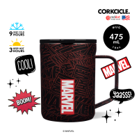 CORKCICLE แก้วสแตนเลส เก็บความเย็นได้นาน 9 ชม. เก็บความร้อนได้ 3 ชม. 475ML รุ่น MUG MARVEL  MARVEL LOGO 16OZ