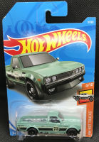 Hotwheels Datsun 620 สีเขียว. 4/10..