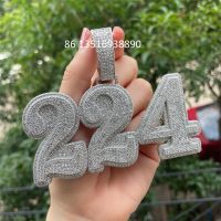 ❀☃  Personalized Necklace Men Customized Name Pendant Iced Out Charms Hip Hop Jewelry 2022 Trend Luxury Designer