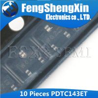 10pcs PDTC143ET SOT-23 PDTC143ET-215 SOT23 PDTC143 W02 SOT TRANSISTOR DIGITAL WATTY Electronics