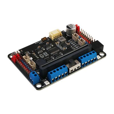 1 Piece Micro:Bit Driver Board Extension Board Graphical Replacement Parts for Python Programming Microbit Drive Board (Vertical Plug)