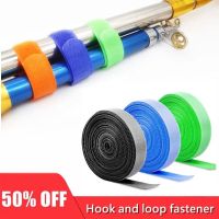 1 Roll Fishing Rod Tie Holder Strap Suspenders Fastener Hook and Loop Fastener Strapping Outdoor Fishing Gadget Dropshipping Accessories