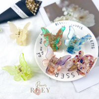 Adorable Butterfly Hair Clips กิ๊บผีเสื้อลายหินอ่อน กิ๊บลายหินอ่อน กิ๊บสไตล์เกาหลี กิ๊บหินอ่อน กิ๊บติดผม กิ๊บหนีบผม