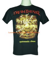 เสื้อวง DREAM THEATER ดรีมเธียเตอร์ ไซส์ยุโรป เสื้อยืดวงดนตรีร็อค เสื้อร็อค  PTA826 ฟรีค่าส่ง