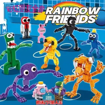 rainbow friends building blocks kit rainbow friends roblox monster doll  toys models DIY mini building blocks toys gifts for kids and adults :  : Toys