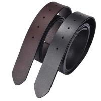 【COD/Ready Stock】Men Belt Strap ร้านค้าผู้ชายขายร้อนหนังวัวแท้เข็มขัดแถบขาหัวเข็มขัดเข็มขัดแถบสำหรับผู้ชาย (เฉพาะแถบ)