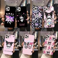 Sanrio Cute Cartoon Kuromi Phone Case For iphone 14 13 12 11 Pro Mini XS Max 8 7 Plus X SE 2020 XR cover