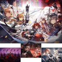 ที่มีคุณภาพสูง Arknights อะนิเมะทาวเวอร์ป้องกันเกมโปสเตอร์ NearLight Kazimierz ผู้ประกอบการพิมพ์ภาพประกอบตกแต่งผ้าใบมันวาวสูง