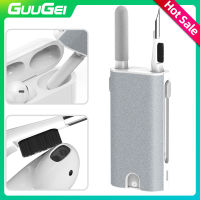 GUUGEI 5 in 1 Earphone Cleaner Brush Kit Camera Phone Tablet Laptop TV Screen Cleaning Tools Headset Cleaning Pen For A-ir-pod Pro 3 2 1