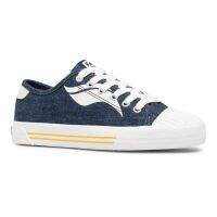 Keds รุ่น Crew Kick Wave Eco Denim รองเท้าผ้าใบ ผู้หญิง สี INDIGO - WF64495