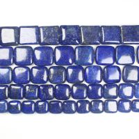 Wholesale Lapis Lazuli Square Loose Beads 15 Fashion Jewelry Min.Order is 10we provide mixed wholesale for all items !