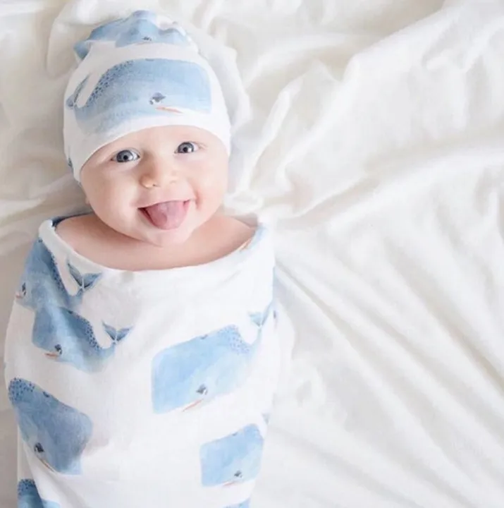 Baby Cocoon Swaddle with Beanie Lazada PH