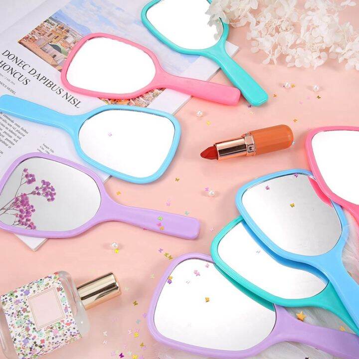 16-pieces-hand-handheld-mirror-with-handle-plastic-travel-makeup-handheld-cosmetic-mirror-portable-vanity-mirror