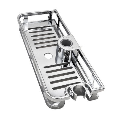 Lifting Shower Shelf Rectangle Detachable Storage Tray Rack Plastic Holder Kitchen Bathroom Accessories