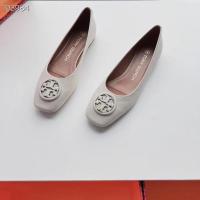 2023 new TORY BURCH Flat Sole Ladies Genuine Leather Shoes