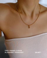 Bemet tiny snake chain สร้อยลายงู 2 ขนาด