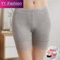 YY iFshion A third article security trousers women exposed lace prevention big yards fat mm three leggings thin models show thin pants of insurance and Seller Socks✕☏