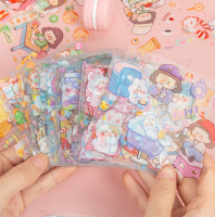 พร้อมส่ง❗❗ สติ๊กเกอร์ ชุด20/30/40 แผ่น ? Sticker ชุด TLZH PVC น่ารักกันน้ำ ตกแต่ง ไดอารี่ สติ๊กเกอร์ไดคัท ลายน่ารัก ?