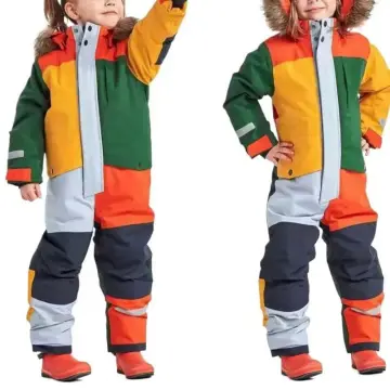 Girls hot sale waterproof snowsuit