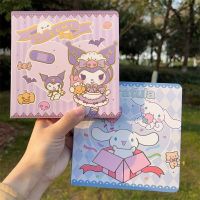 ✗☄ Cute Sanrio Cinnamoroll Notebook Kuromi My Melody Pompompurin Anime Kawaii Notepad Diary Planner School Supplies Stationery Gift