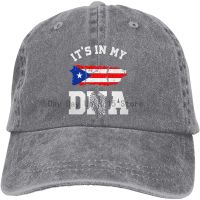 Puerto Flag Unisex Vintage Washed Distressed Cotton Baseball Cap Dad Hat Adjustable Headwear