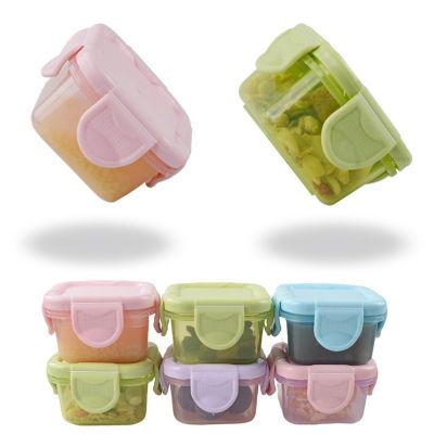 【cw】 New 60ml Baby Food Storage Containers Color Newborn Kids Snack Freezer Cup ！