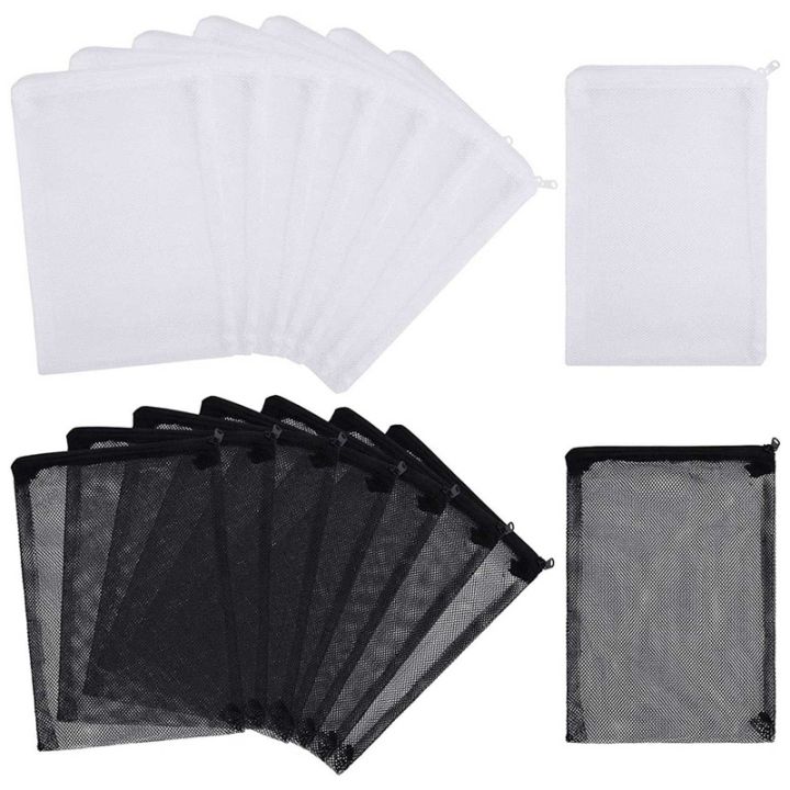 16-pcs-aquarium-mesh-media-filter-bags-nylon-media-filter-mesh-bags-with-zipper-for-particulate-carbon-bio-balls