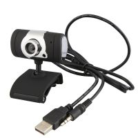 【LZ】☍﹊  Night Vision USB 2.0 HD Webcam Câmera Para Windows XP 7 8 Microfone embutido Computador sem drive Câmera USB Webcam