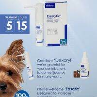 [ buy 2 get 1 free ] Virbac EasOtic® น้ำยาดูแลช่องหู สุนัข และ แมว รูปแบบใหม่ใช้สะดวก