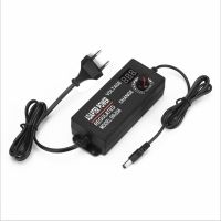 Adjustable Adapter AC 100 220V to DC 3 12V 3A Power Supply Universal ac/dc Adapter with Display Screen