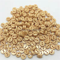 1000pcslot Natural Beige 6mm Mini Tiny Buttons Resin Round Sewing Accessories Button Fit Scrapbooking Cardmaking