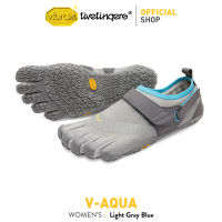 Vibram Fivefingers รองเท้าผู้หญิง รุ่น V-Aqua (Light Grey/Blue) - 18W7303