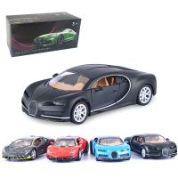 1/32 โลหะผสม Bugatti ซุปเปอร์รถสปอร์ตโมเดลของเล่นหล่อดึงกลับเสียงแสงของเล่นยานพาหนะสำหรับเด็กเด็กของขวัญเด็ก 2023